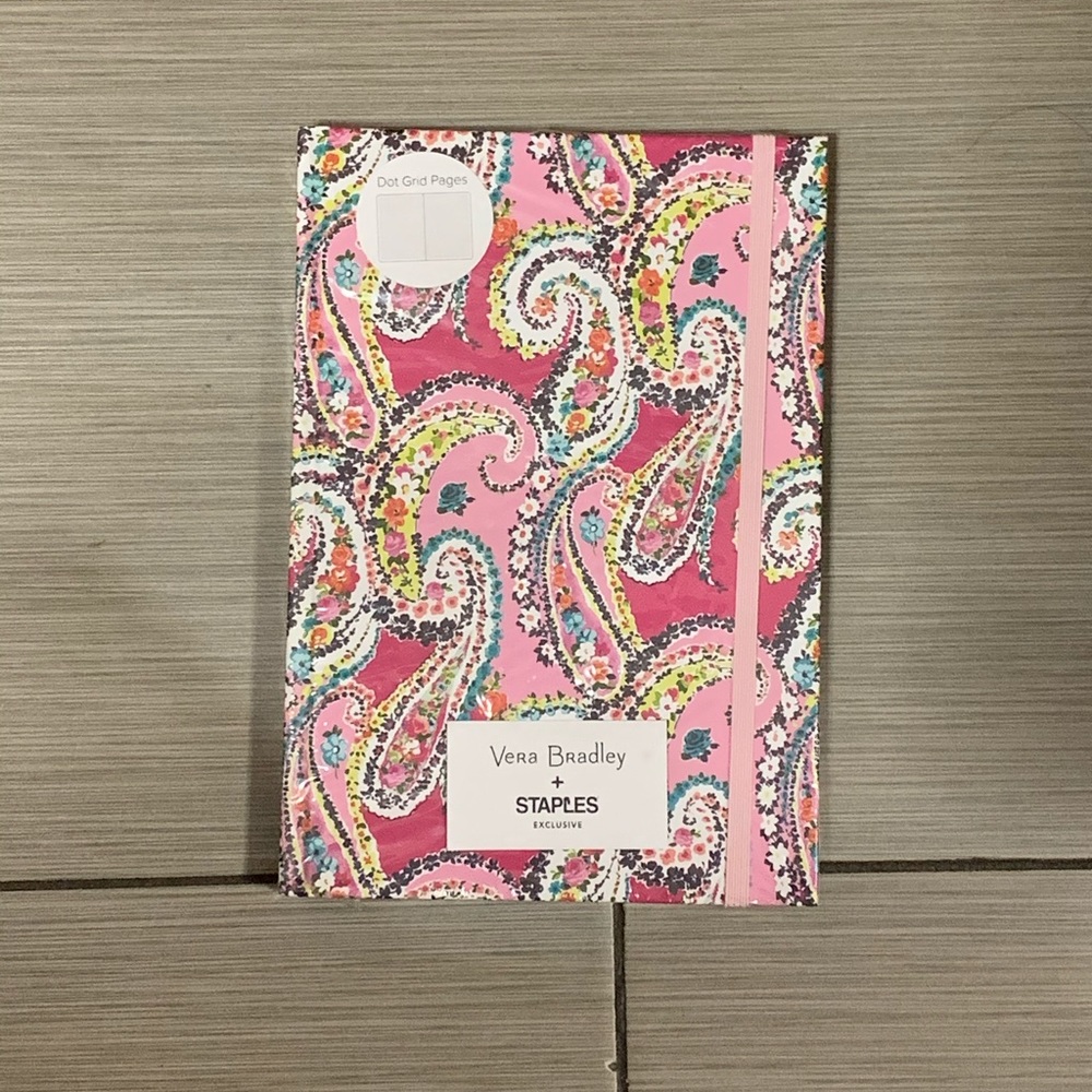 Vera Bradley x Staples Dot Grid Notebook
